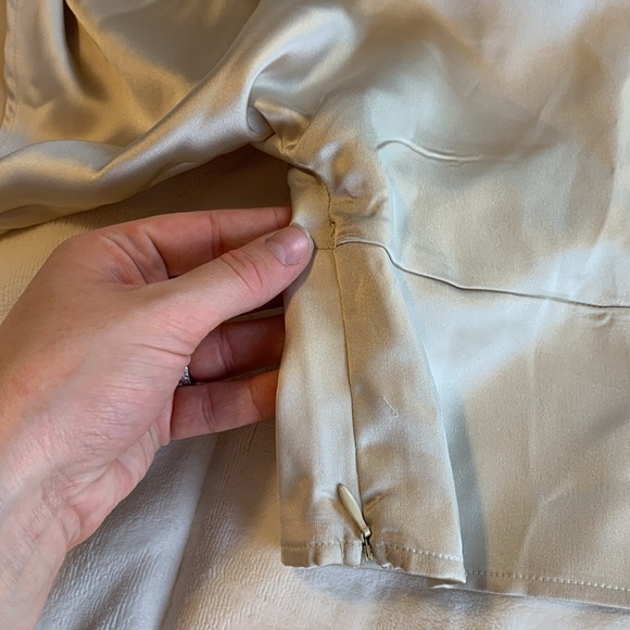 NWT RO&DE silky slightly cropped blouse - Picture 9 of 13